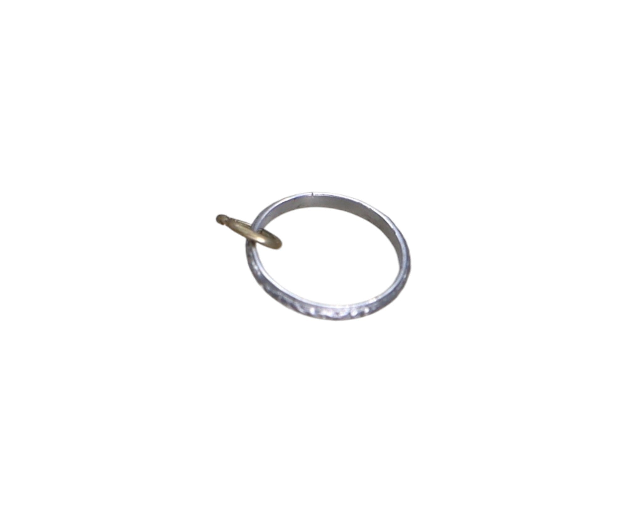 10k Gold Art Deco Circle Pendant - Petra Star