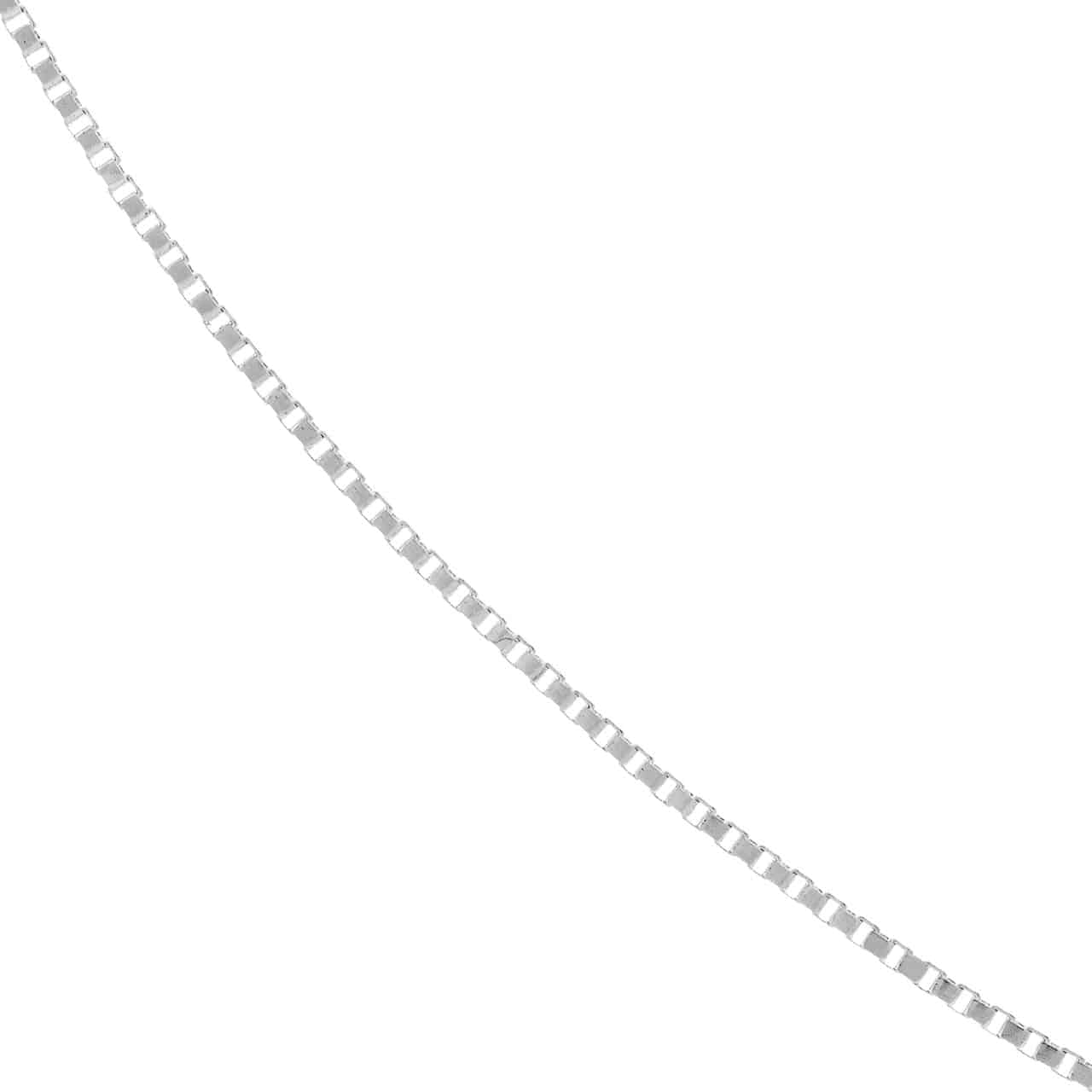 14k Gold Box Chain (0.75mm) - Petra Star