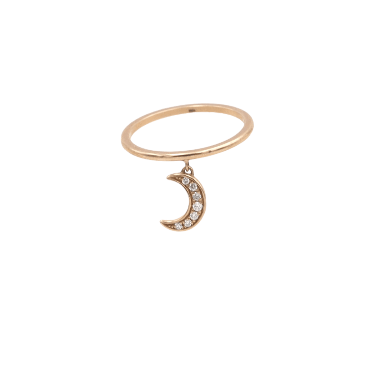 14k Solid Gold Witchy Charm Rings (Made to Order) - Petra Star