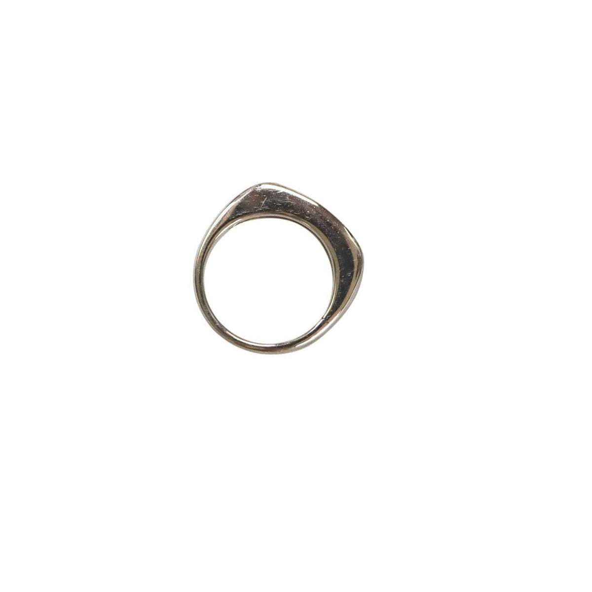 14k White Gold Diamond Anniversary/Wedding Band - Petra Star