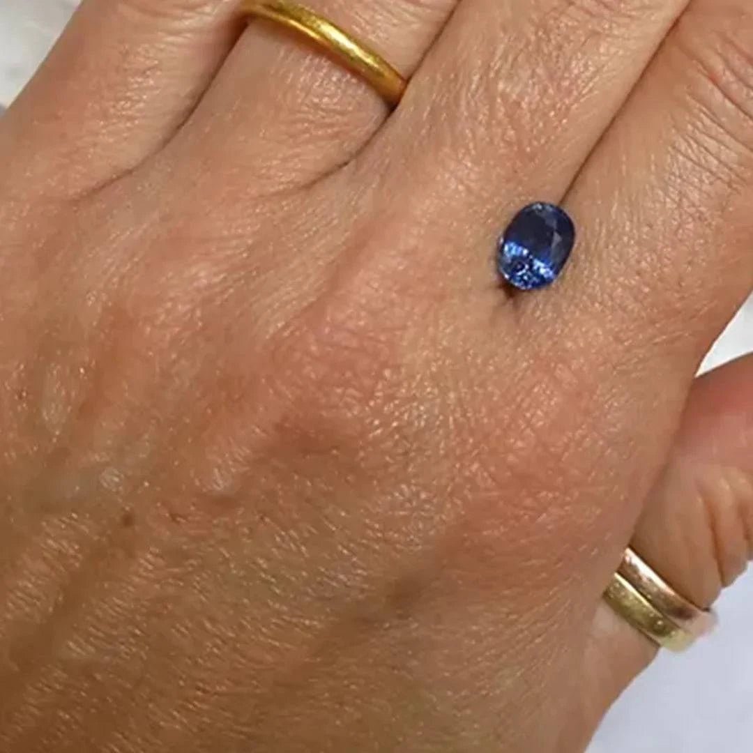 2.19-ct Loose Sapphire, Modern Oval Cut - Petra Star