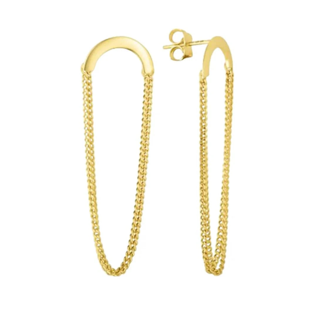 Petra Star Oval Drape earrings featuring elegant oval-shaped design with draped detailing, perfect for stylish accessories.