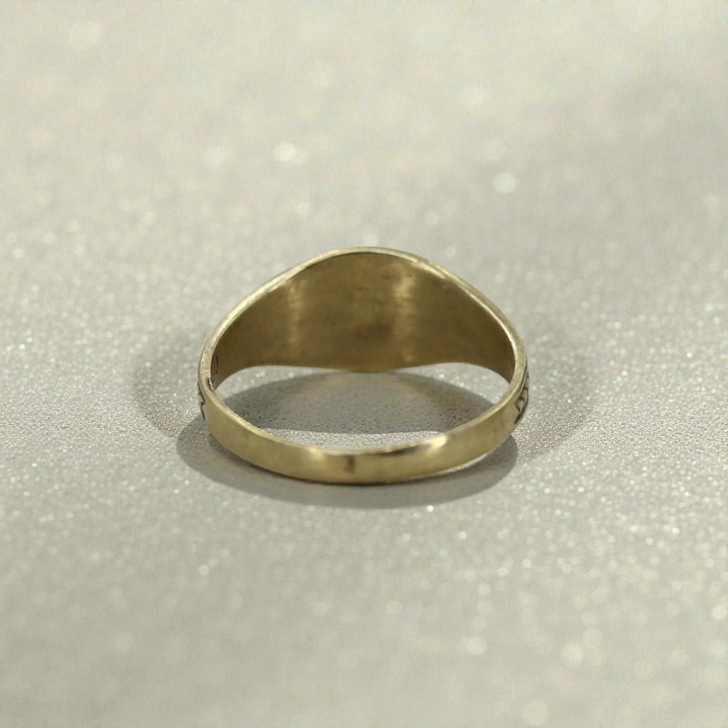 Antique Signet Ring 10k Yellow Gold