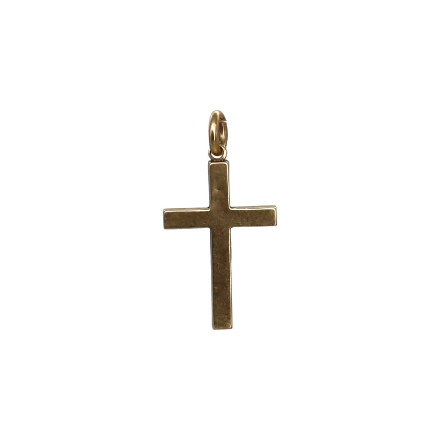 Antique Cross 10k Yellow Gold - Petra Star