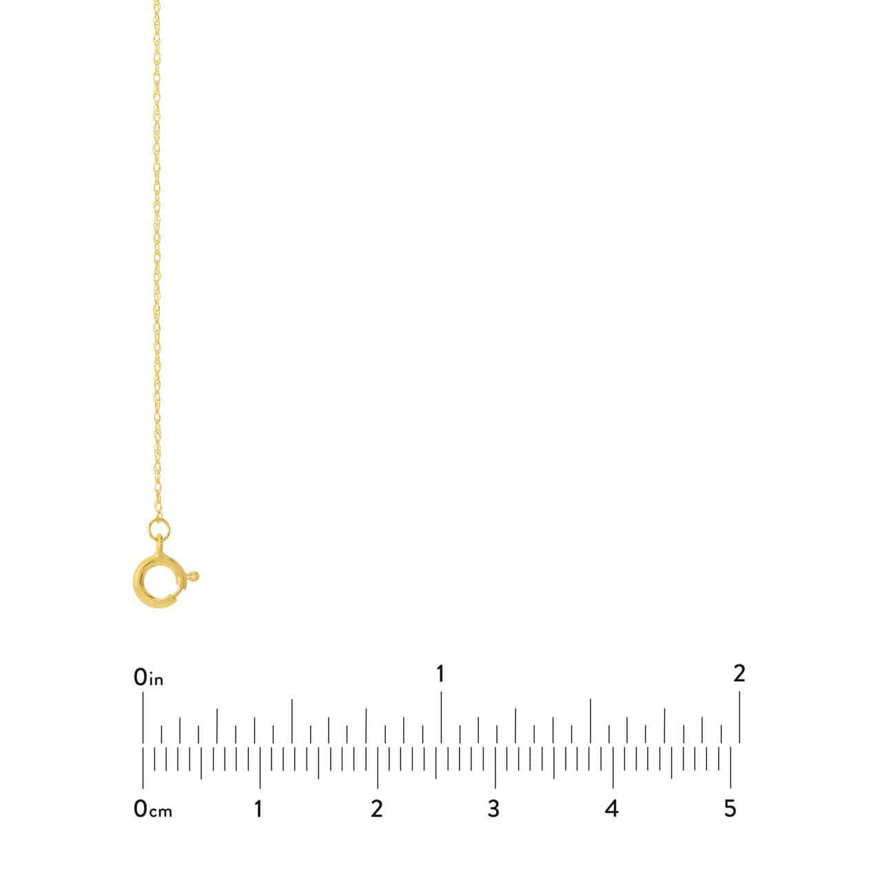 Midas 0.80 mm rope chain made of durable metal, featuring a twisted rope design, close-up view of the chain's detailed links.
