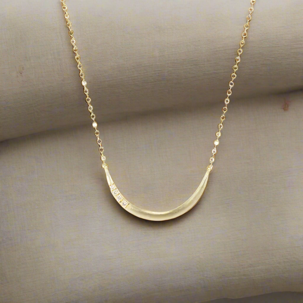 Tugay Diamond Charm Holder Necklace - Petra Star