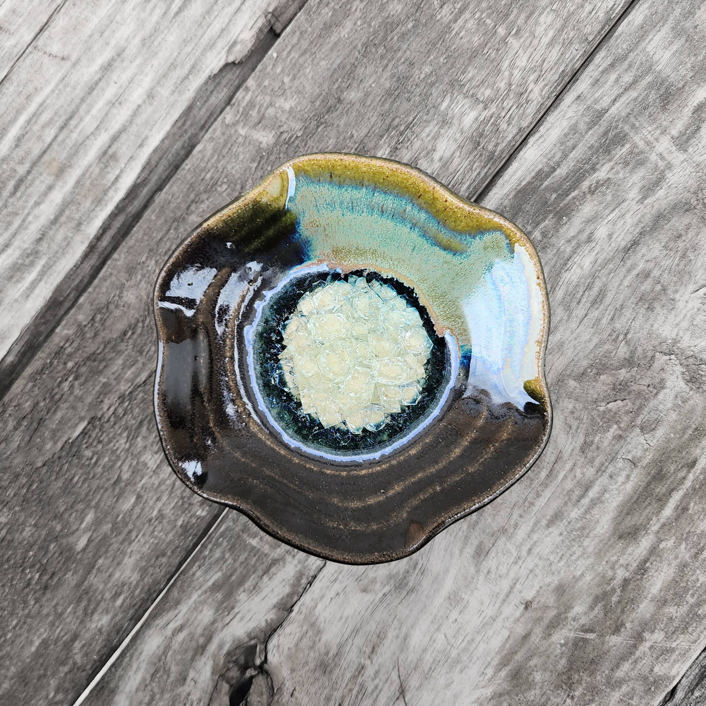 Ripple Dish - Small Pottery Bowl - MADE TO ORDER - Petra Star