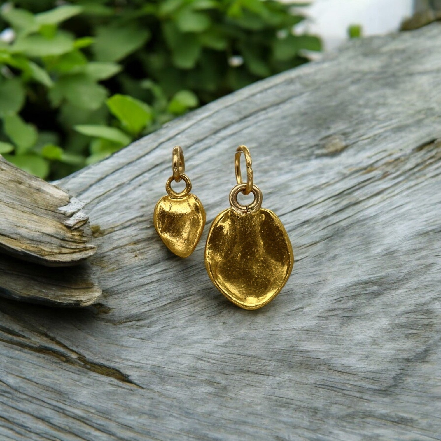 Antique 22k Gold Chinese Pendant - Petra Star