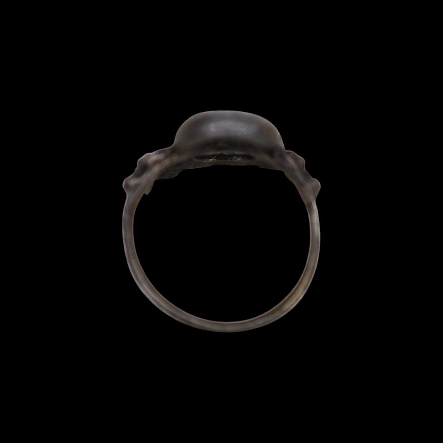 Antique Memento Mori Skull Ring - Petra Star
