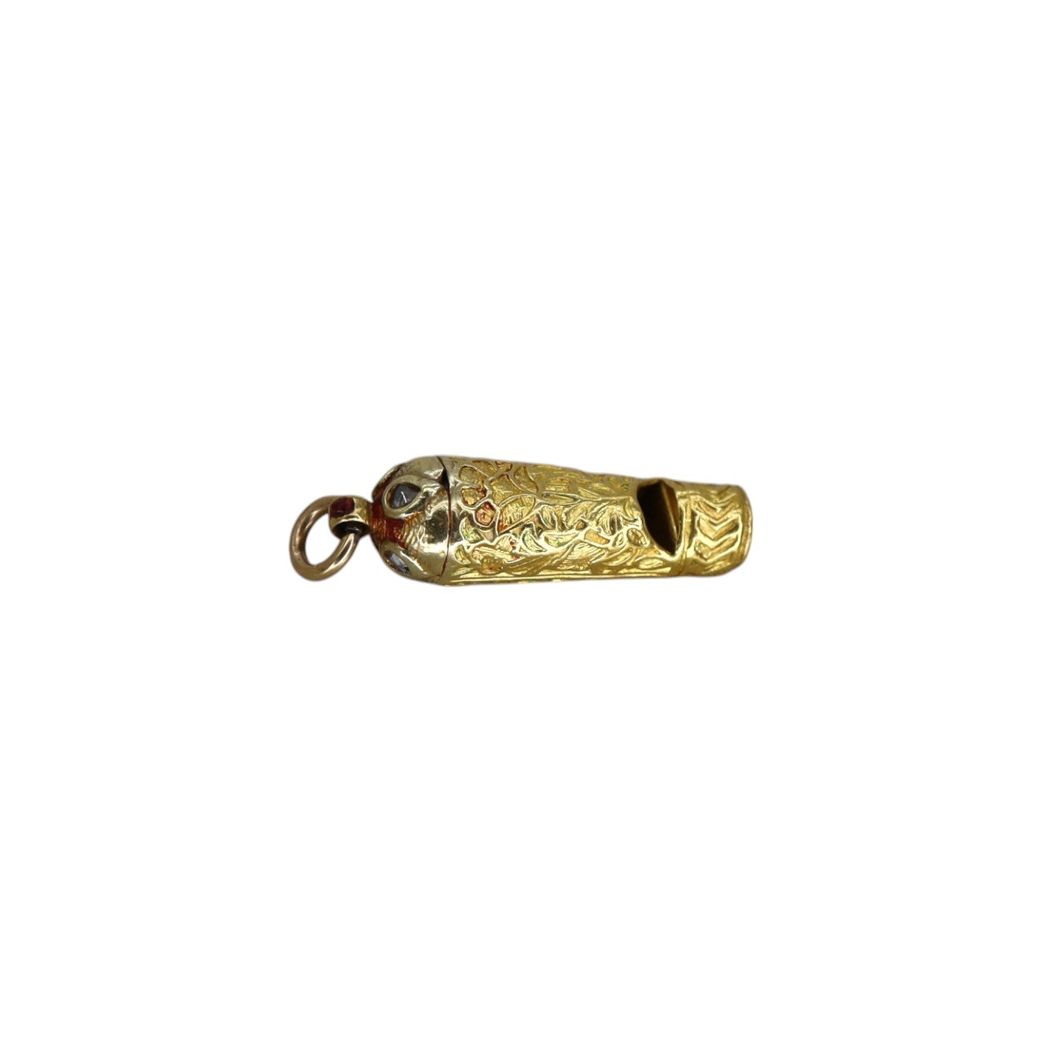 Antique Mughal Whistle Charm Rose Cut Diamonds - Petra Star