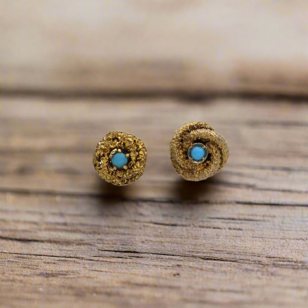 Antique Victorian Lover's Knot Earrings - Petra Star