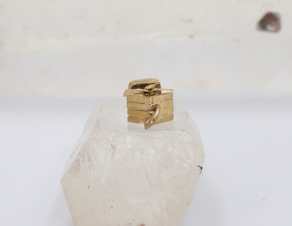 Antique Windmill Charm (9k Pink Gold) - Petra Star