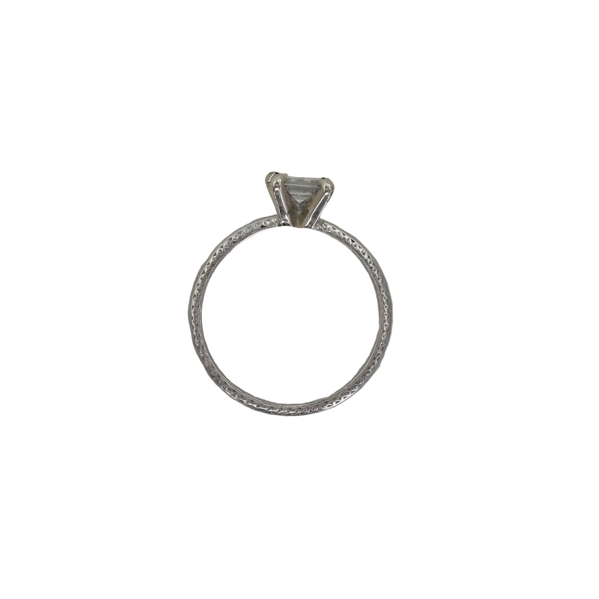 Art Deco Band in Platinum Dated 11.28.23 Size 6 - Petra Star