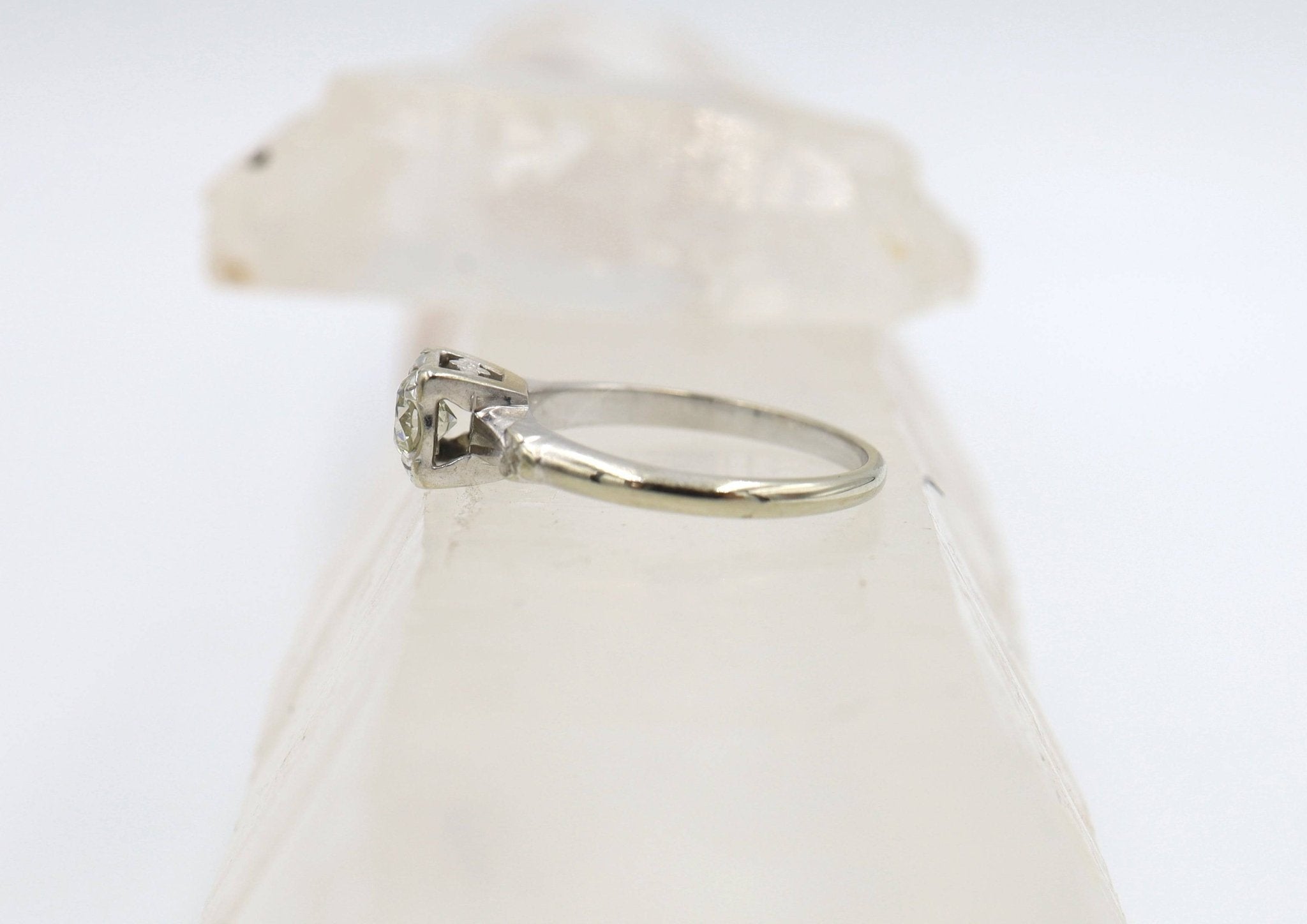 Art Deco Cherry Blossom Ring - Petra Star