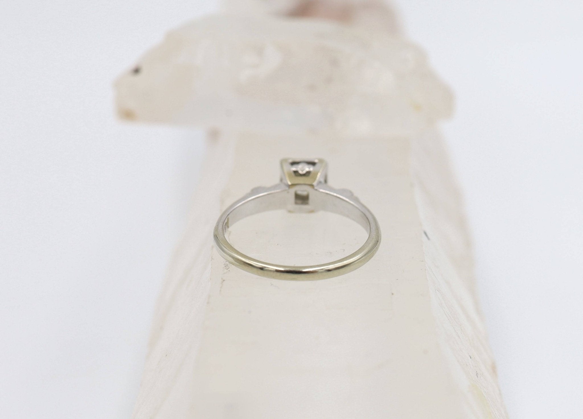 Art Deco Cherry Blossom Ring - Petra Star