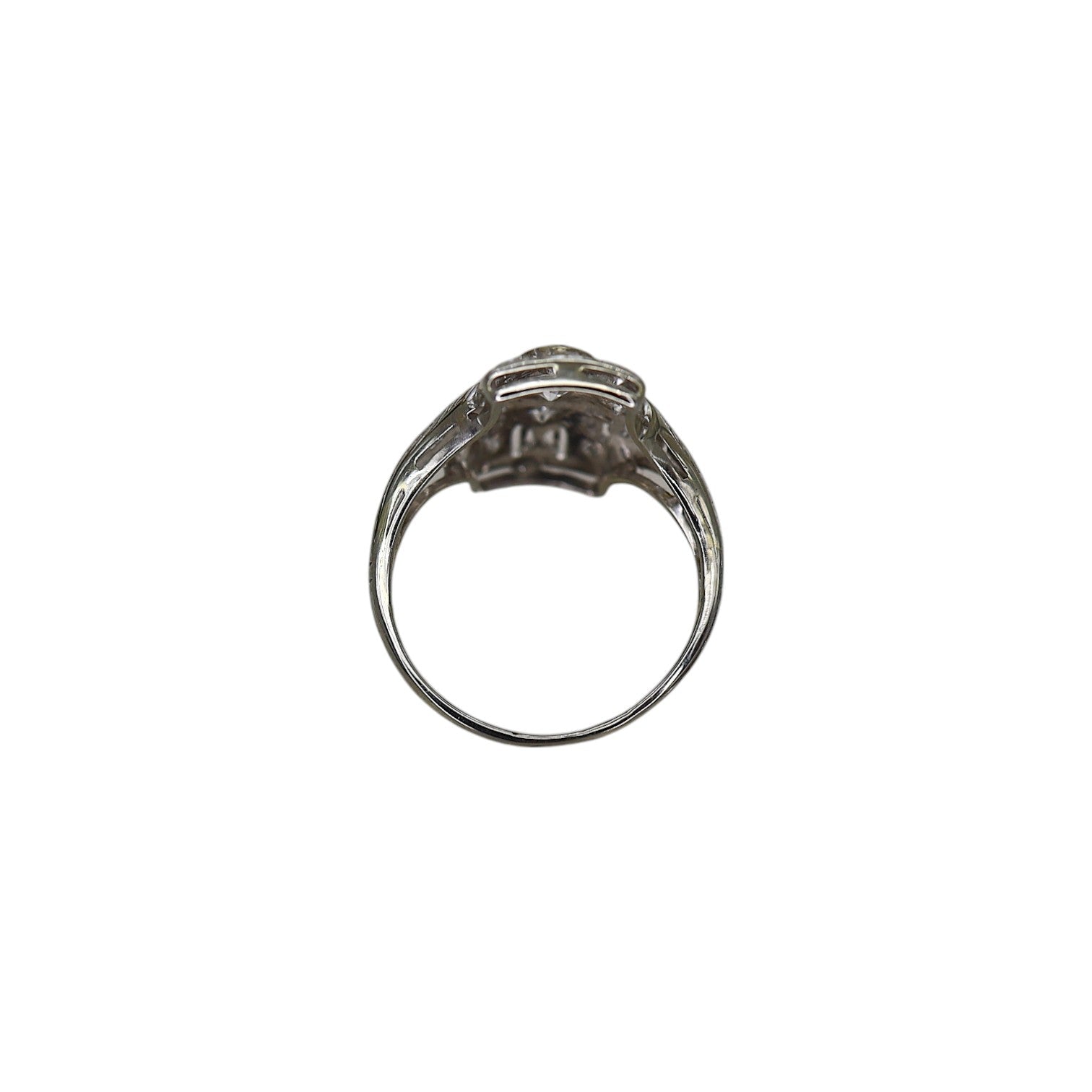 Art Deco Diamond Dinner Ring - Petra Star