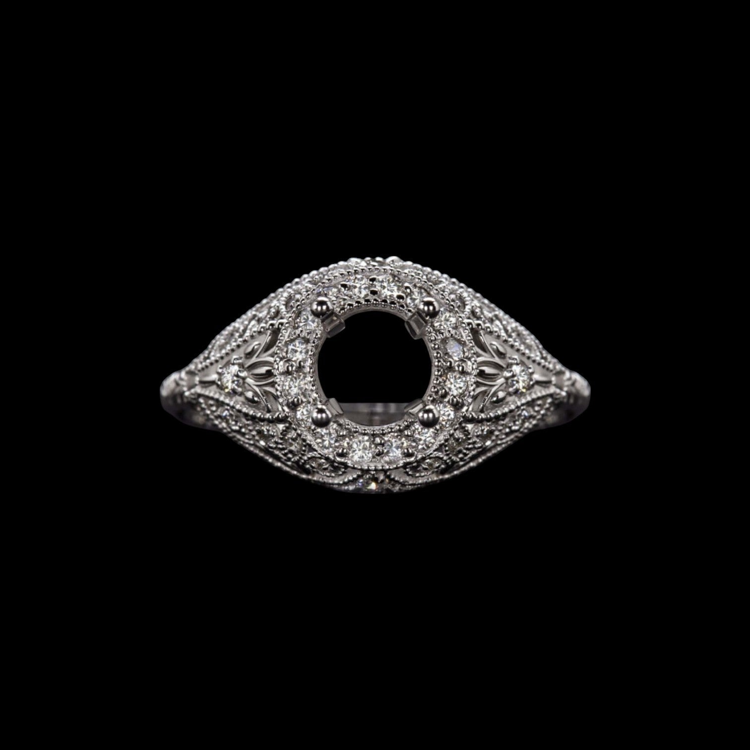Art Deco-Inspired Diamond Ring - Petra Star