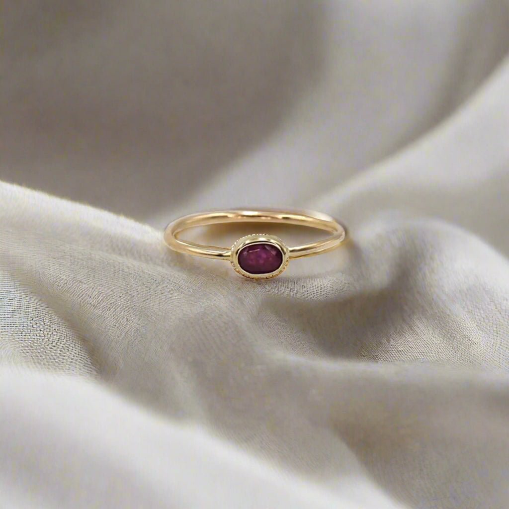 Endurance Ruby Ring - Petra Star