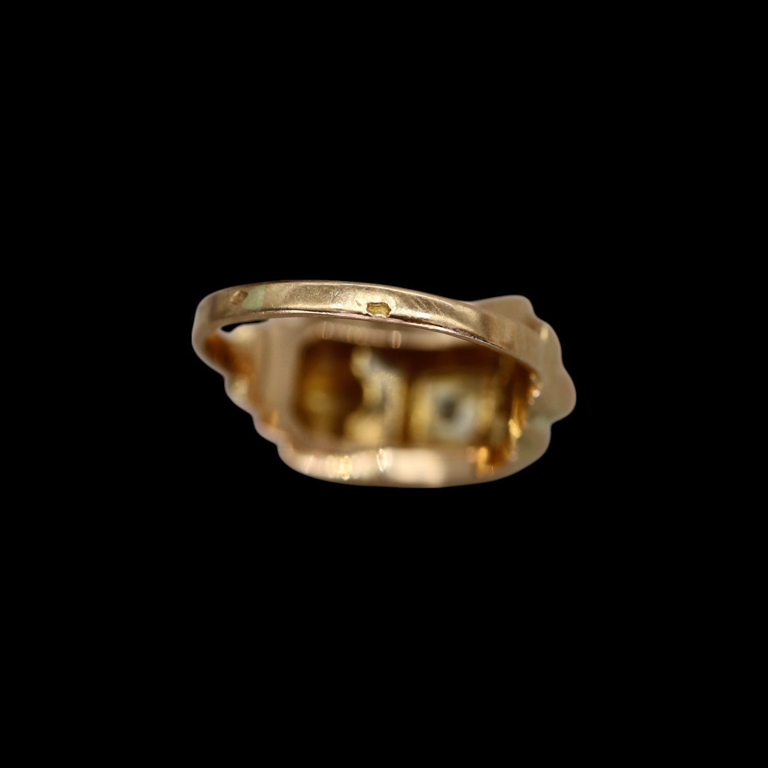 French Retro Diamond Ring - Petra Star