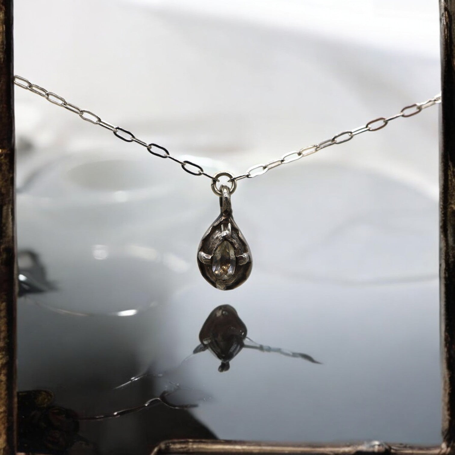 Genuine Georgian Paste Necklace - Petra Star