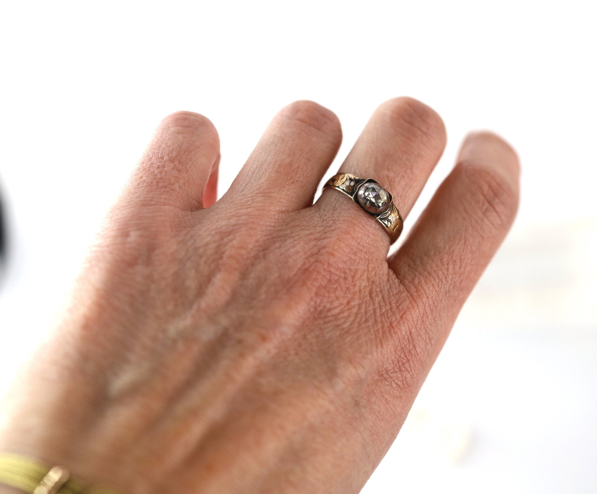 Georgian Dutch Rose-Cut Diamond Ring - Petra Star