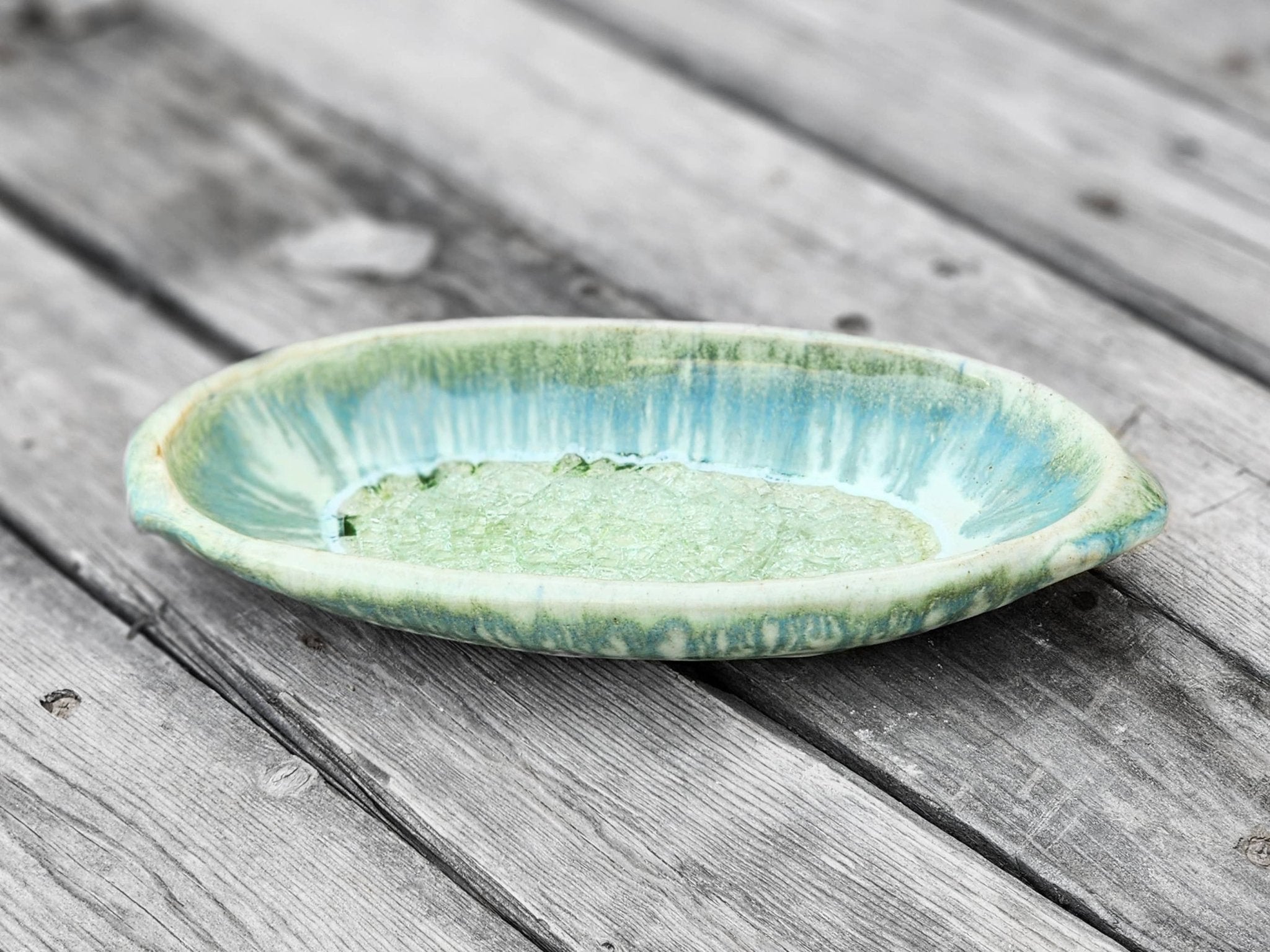 Handmade Oval Stoneware Dish (Made to Order) - Petra Star