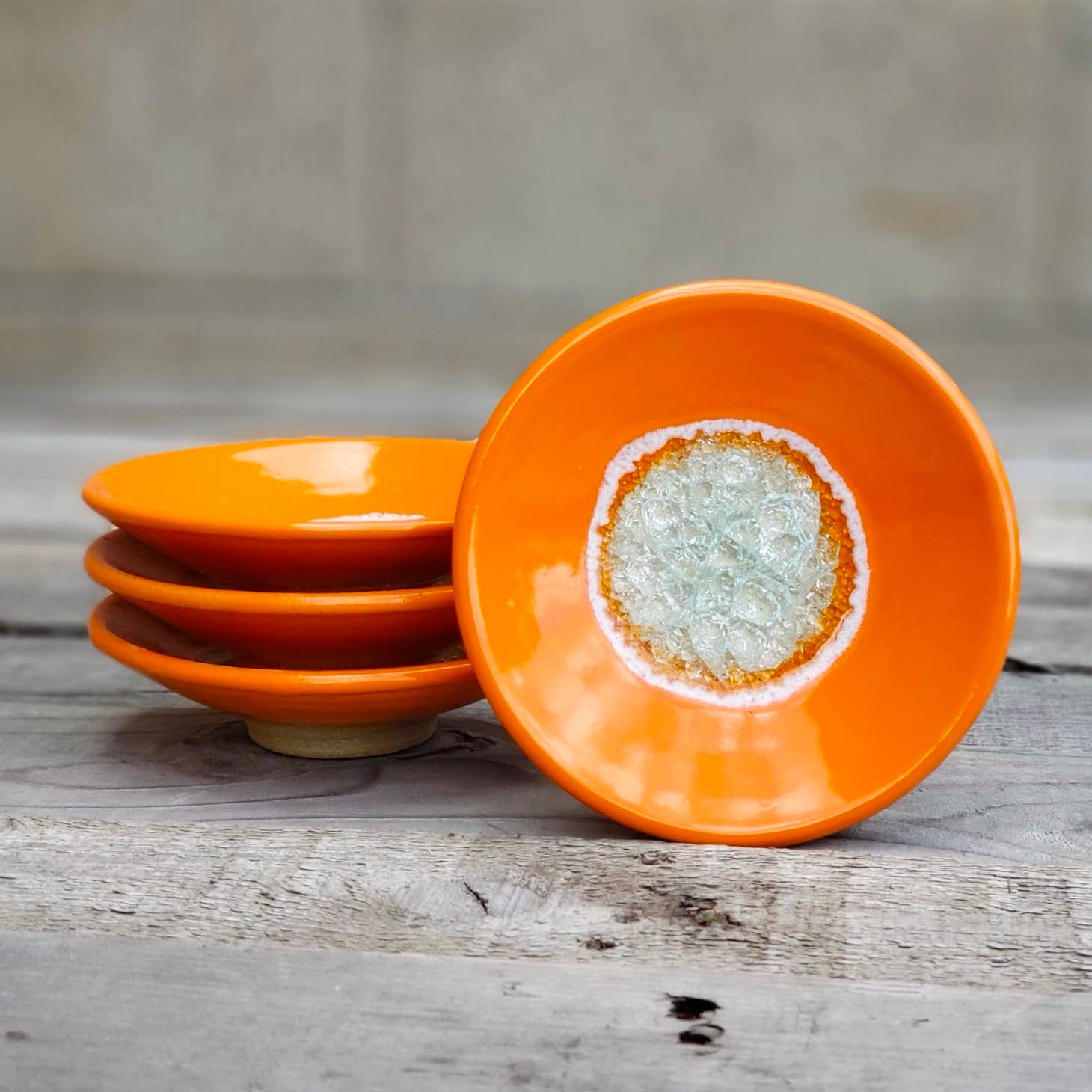 Handmade Ring/Wasabi-Dipping Dish (Made to Order) - Petra Star