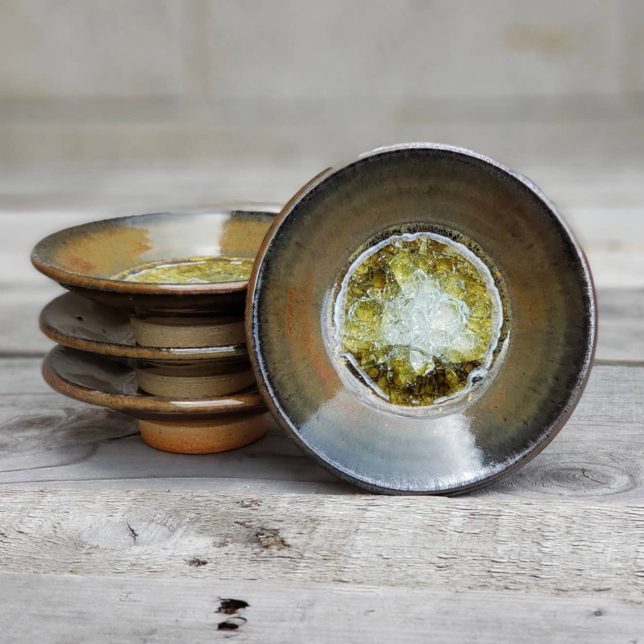 Handmade Ring/Wasabi-Dipping Dish (Made to Order) - Petra Star