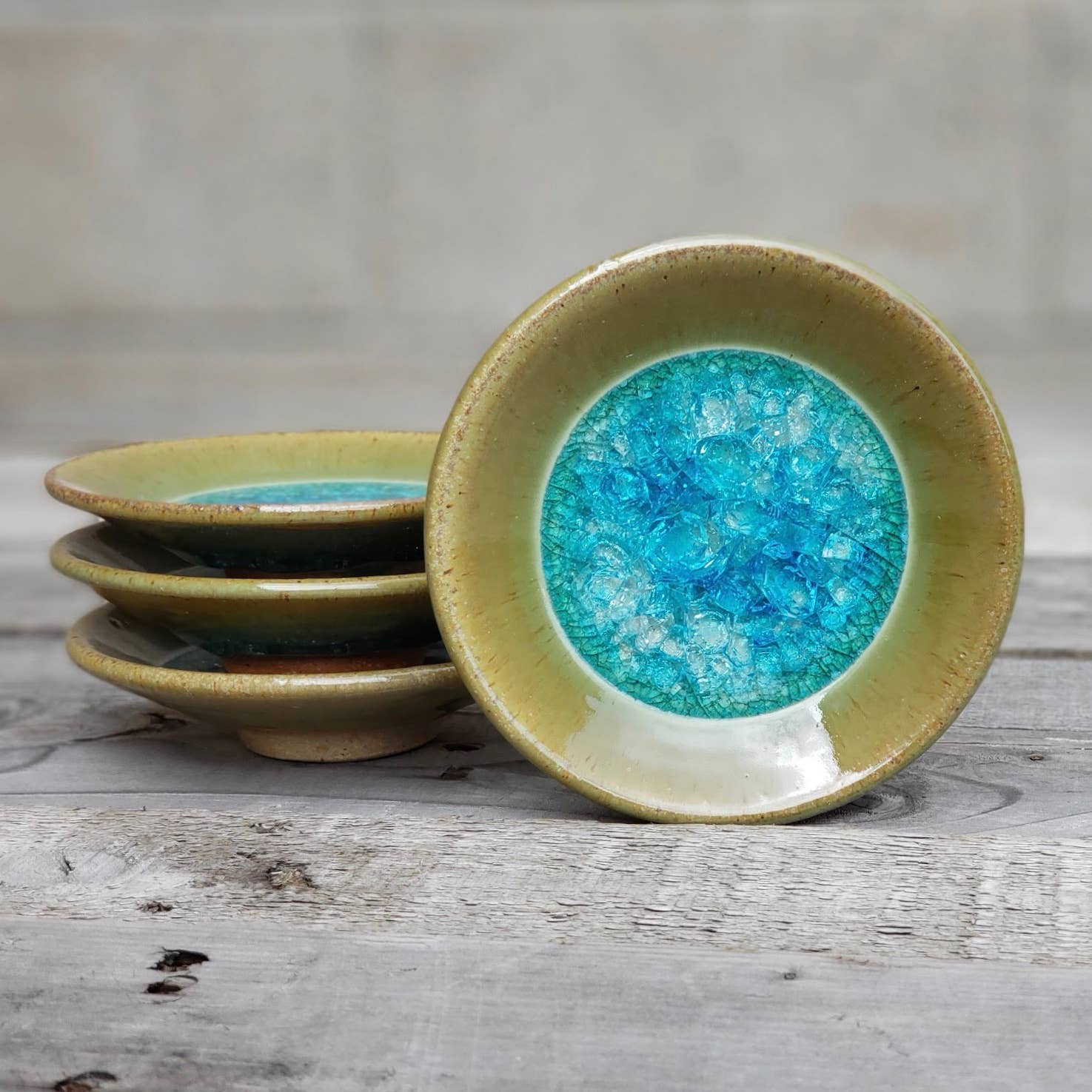 Handmade Ring/Wasabi-Dipping Dish (Made to Order) - Petra Star