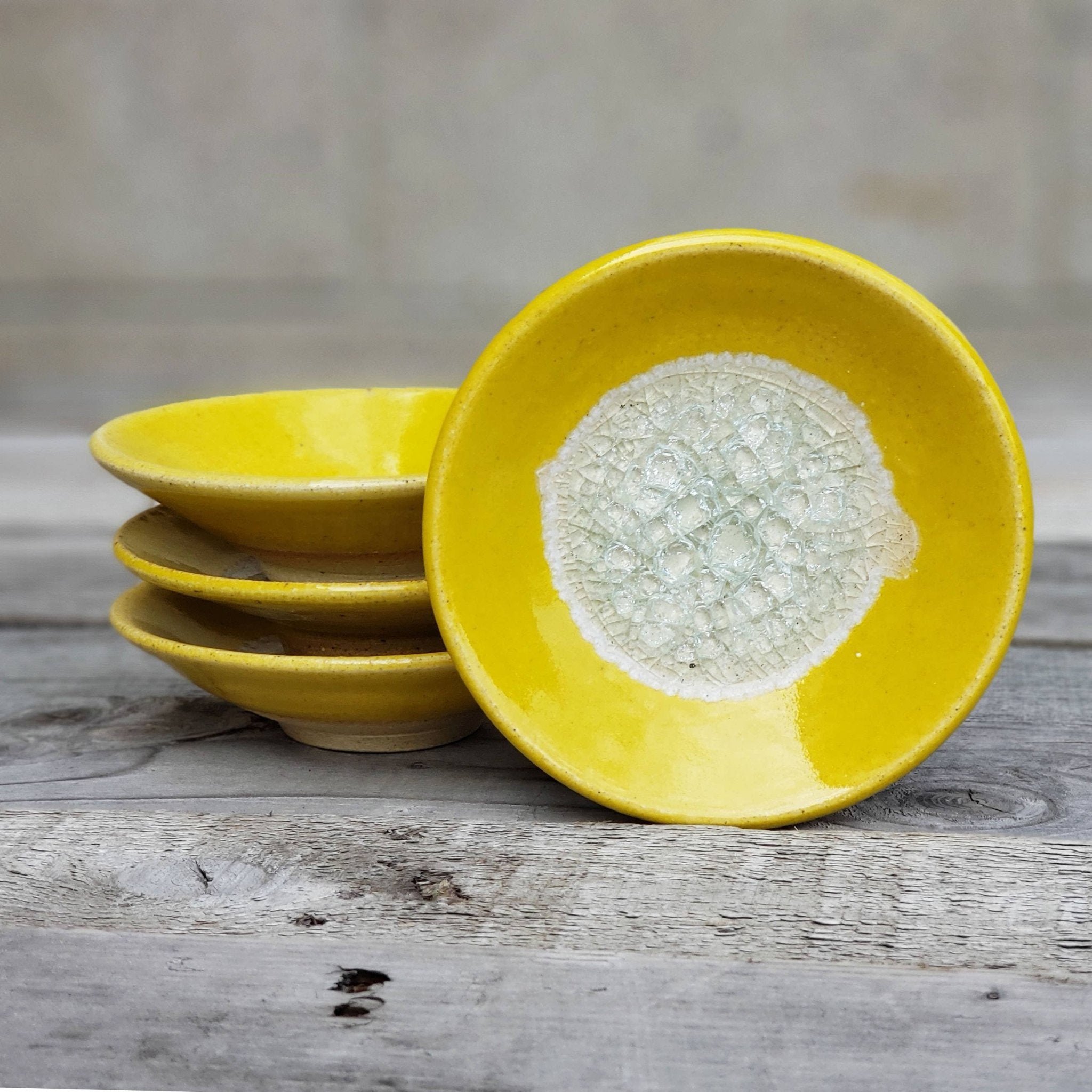 Handmade Ring/Wasabi-Dipping Dish (Made to Order) - Petra Star