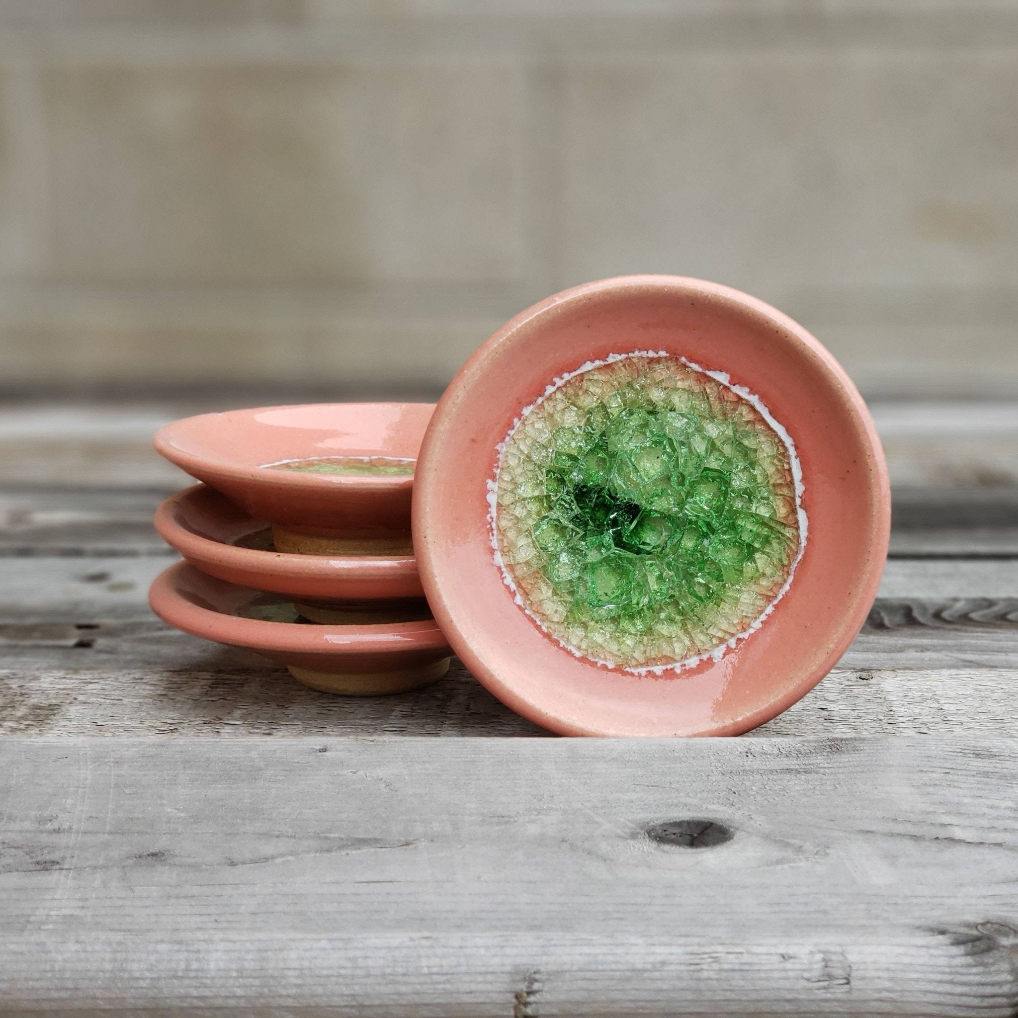 Handmade Ring/Wasabi-Dipping Dish (Made to Order) - Petra Star