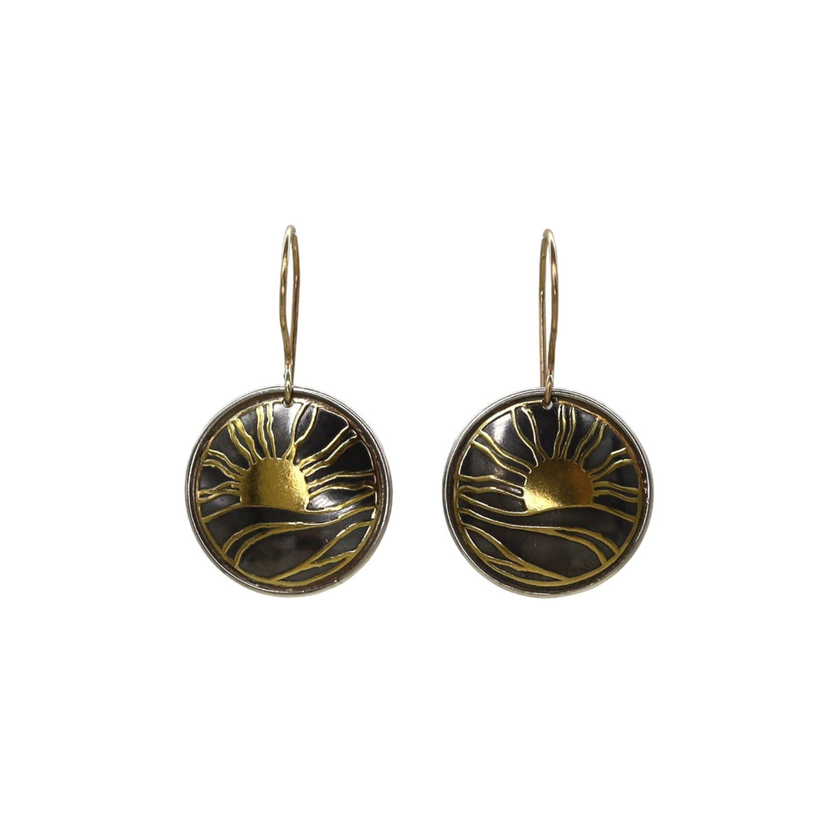 Keum-Boo Ocean Sun Earrings - Petra Star