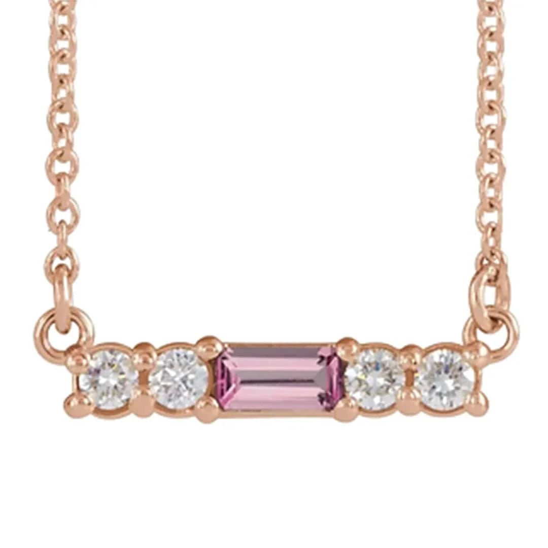 Lumière Birthstone Necklace - Petra Star