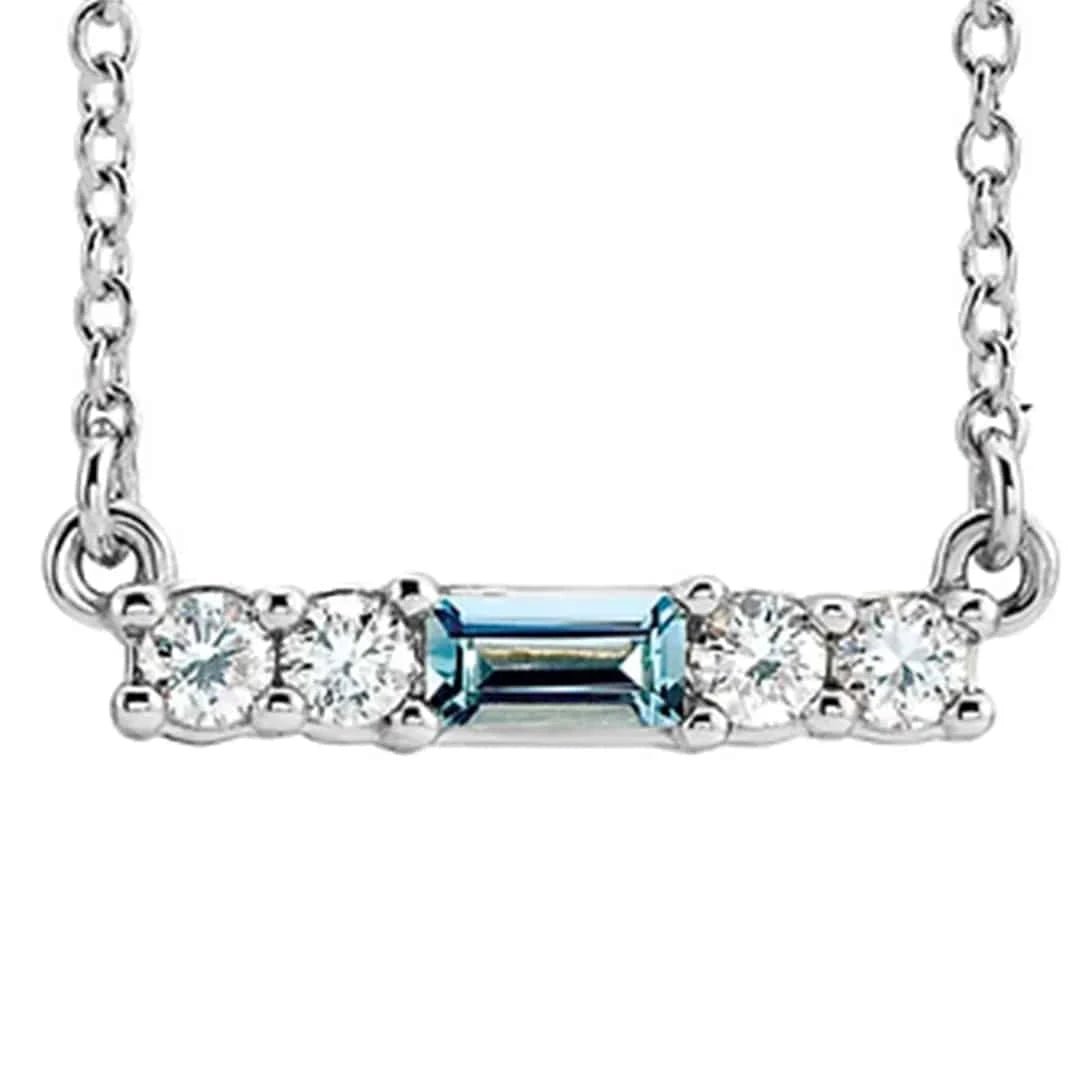 Lumière Birthstone Necklace - Petra Star