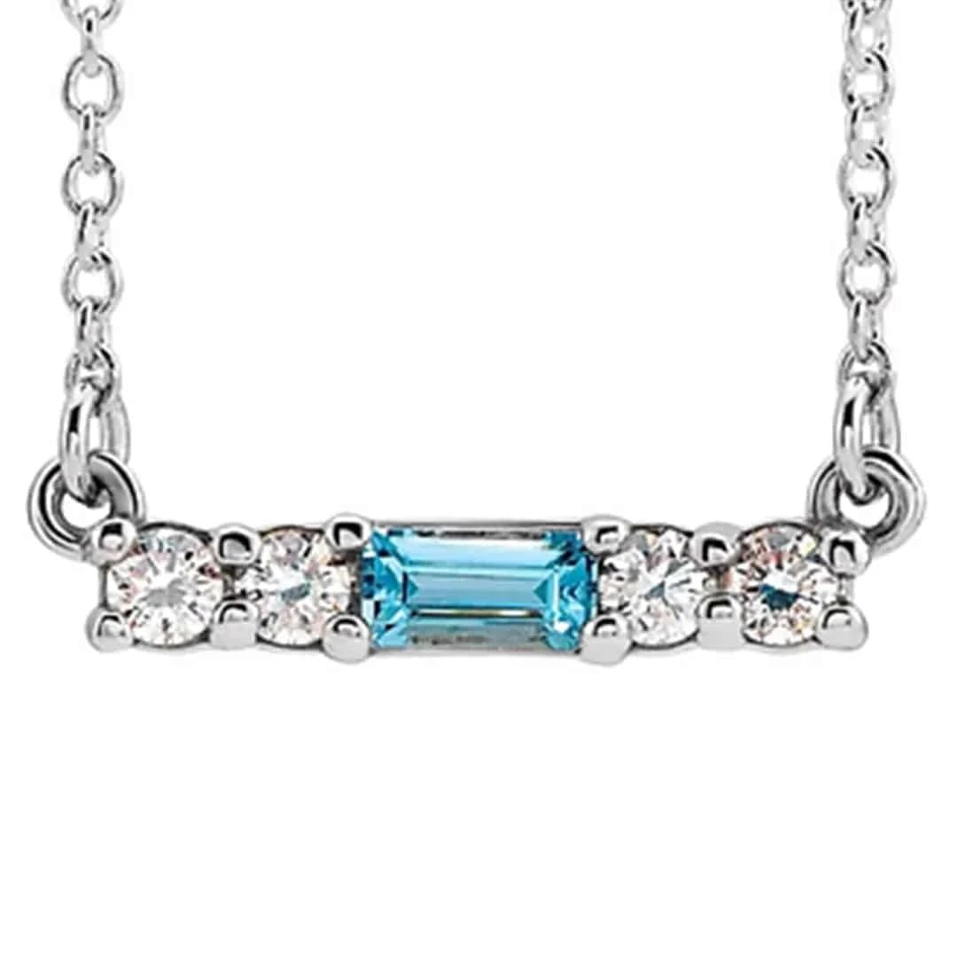 Lumière Birthstone Necklace - Petra Star