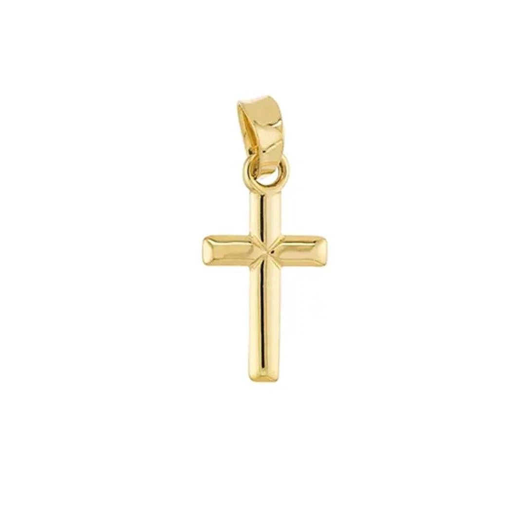 Mini Cross Charm - Petra Star