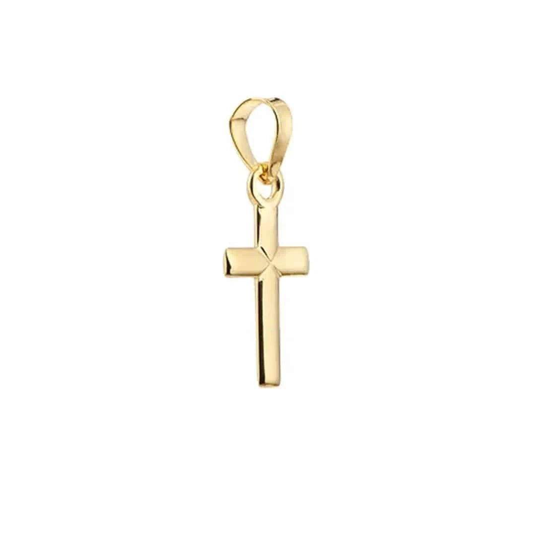 Mini Cross Charm - Petra Star