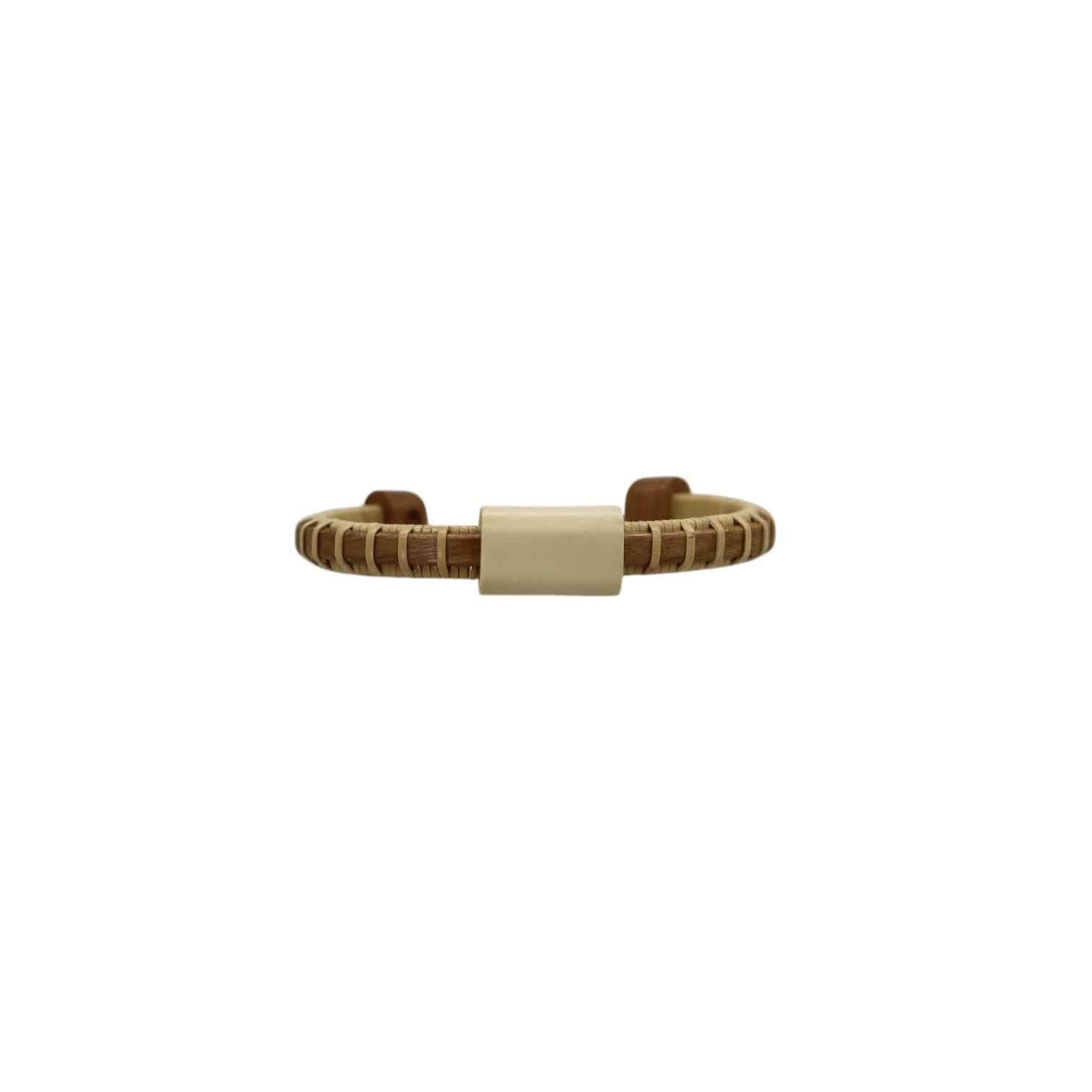 Nantucket Cuff Bracelet—Cherry/Holly (Island Collection) - Petra Star