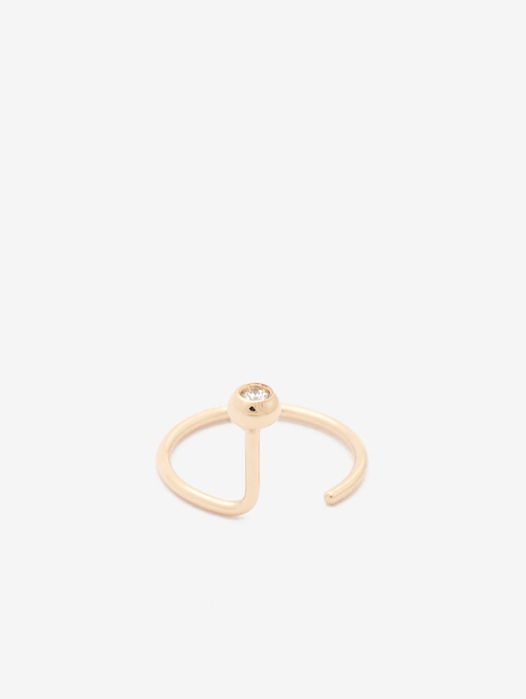 Opal Ear Nut in 14k Gold - Petra Star