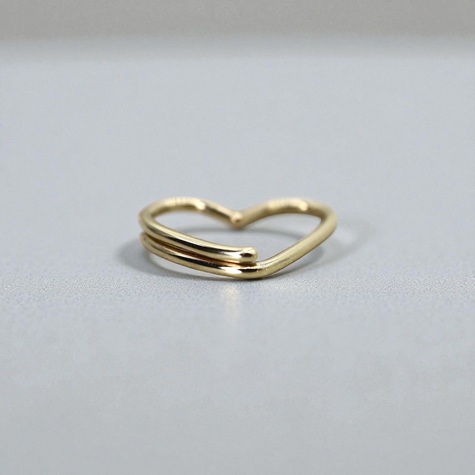 Petra Star Signature Heart Split Ring Charm Holder Connector - Petra Star