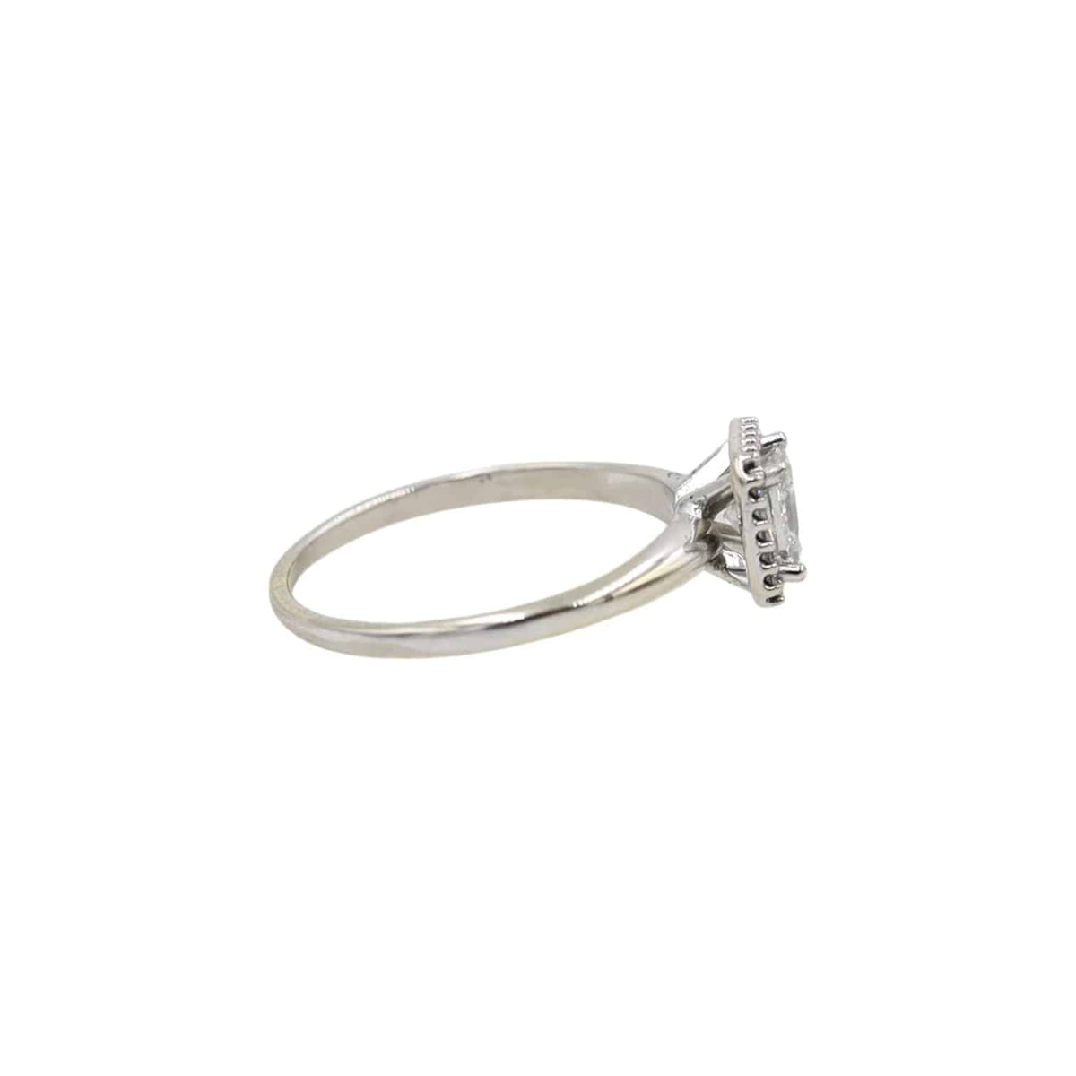 Princess-Cut Diamond Halo Ring - Petra Star