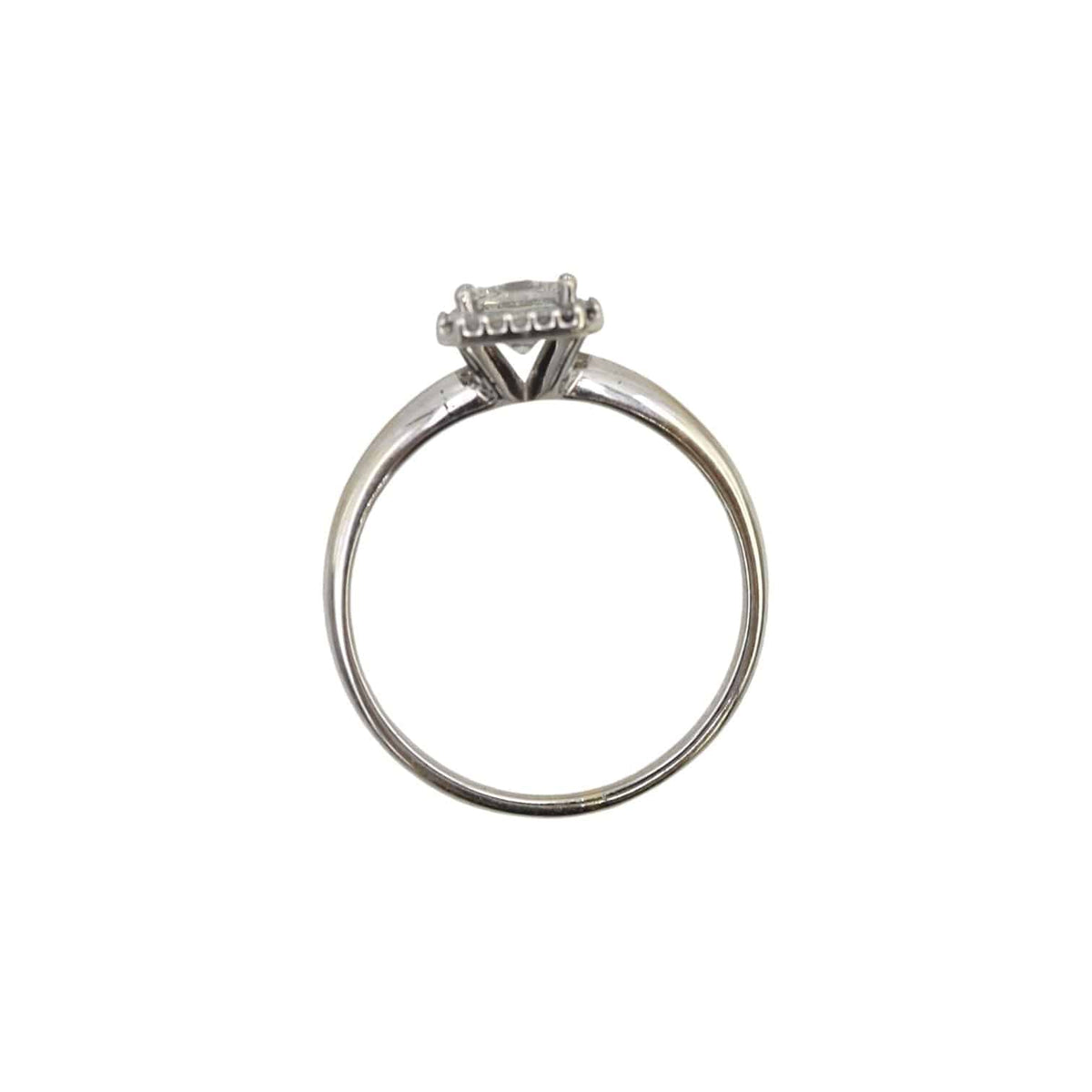 Princess-Cut Diamond Halo Ring - Petra Star