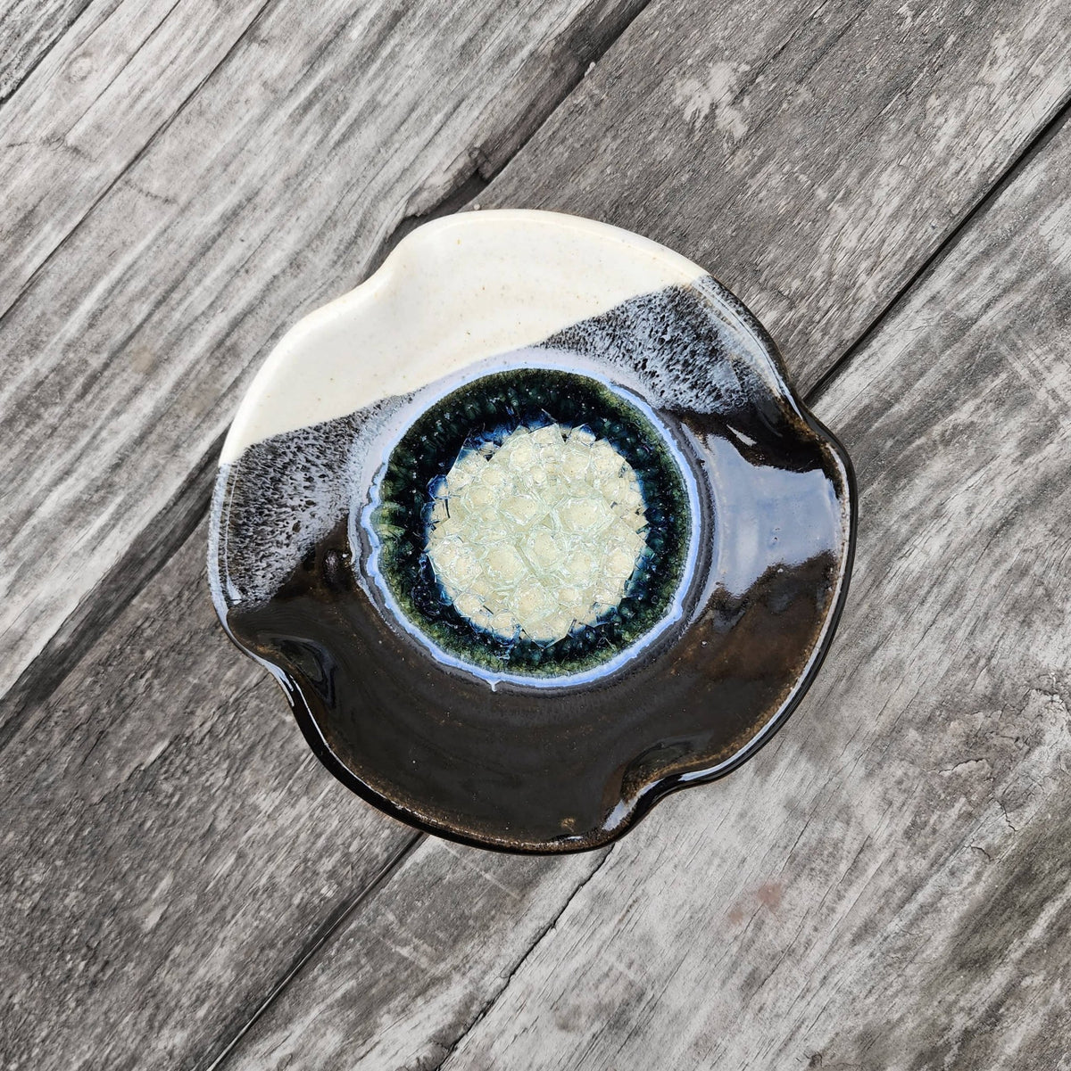 Ripple Dish Small Pottery Bowl (Made to Order) - Petra Star