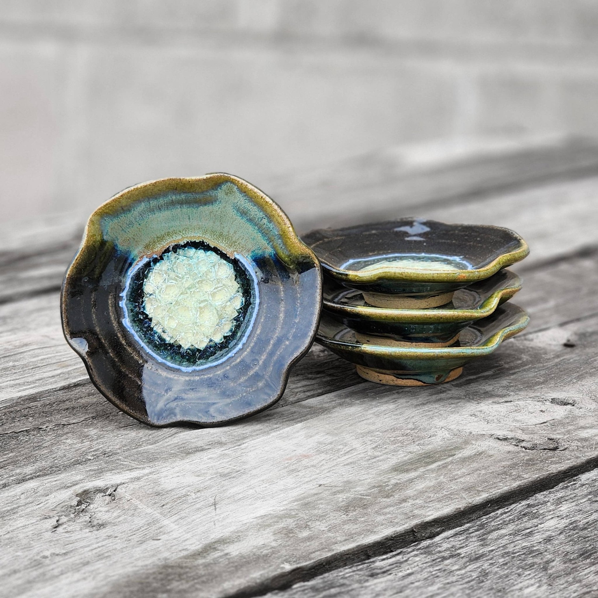 Ripple Dish Small Pottery Bowl (Made to Order) - Petra Star