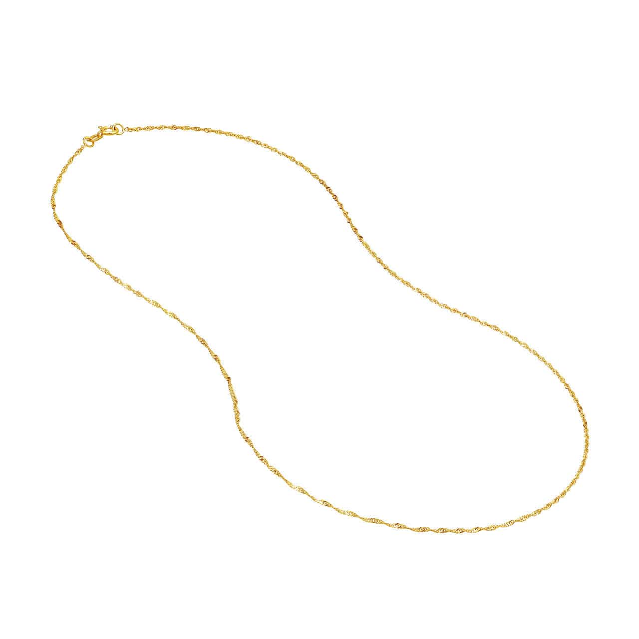 Singapore Chain (1.15 mm) - Petra Star