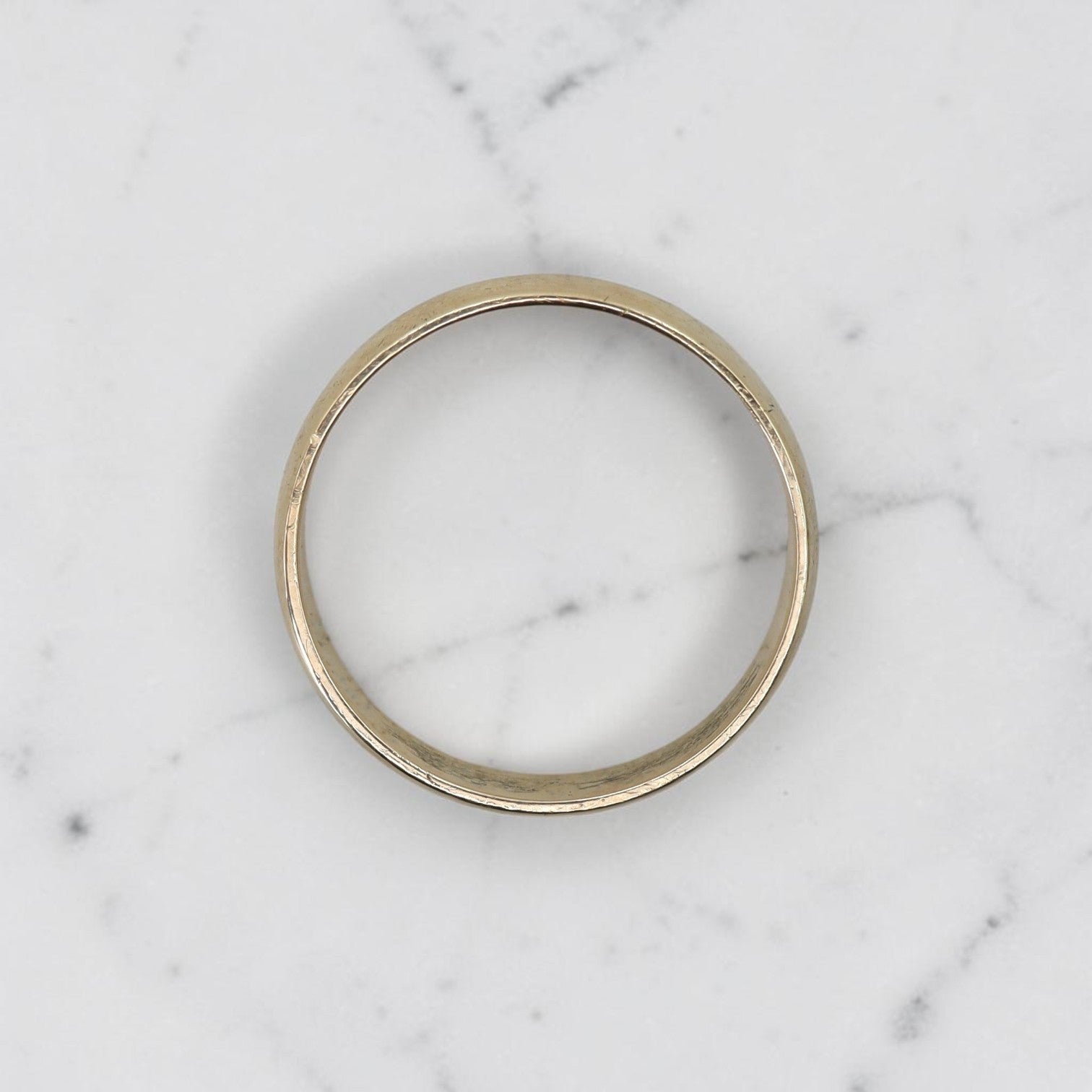 14K Yellow Gold Estate Wedding Band | 5mm | Size 8 | Ca. 2010 - Petra Star