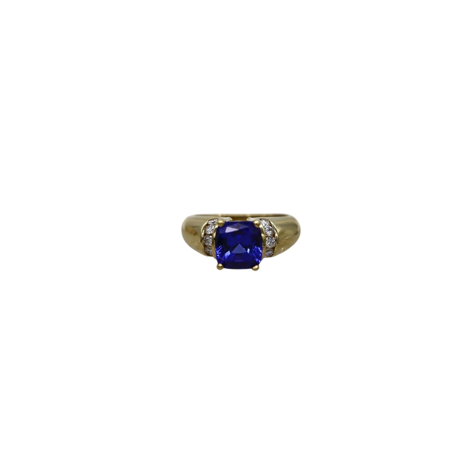 Tanzanite & Diamond Ring - Petra Star