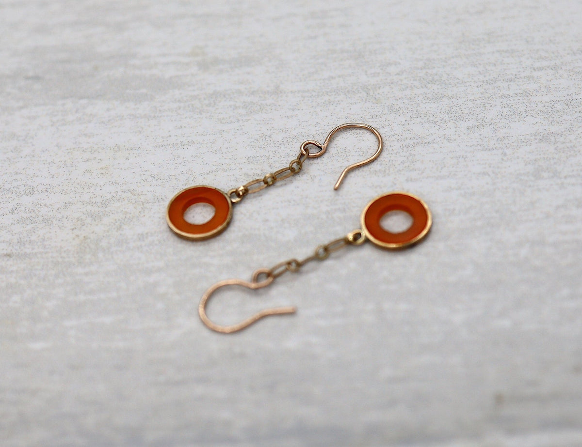 Victorian Carnelian Bib/Festoon Necklace - Petra Star