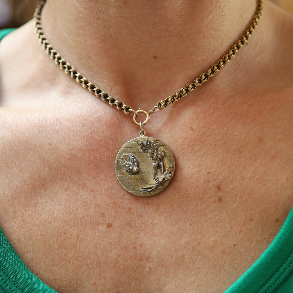 Victorian Swallow Pendant - Petra Star
