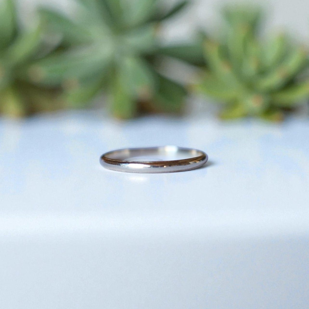 Vintage 14k Yellow Gold Wedding Band with Milgrain Edge, Circa 1930 - Petra Star